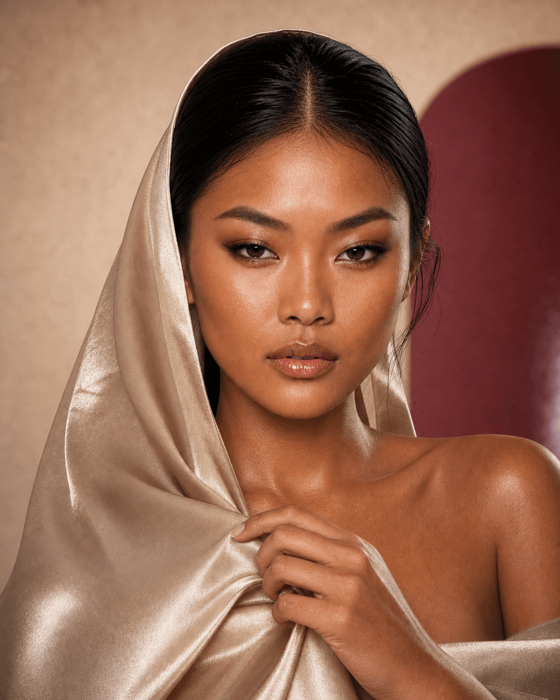 Iyrallicious editorial image introducing the Drape category.